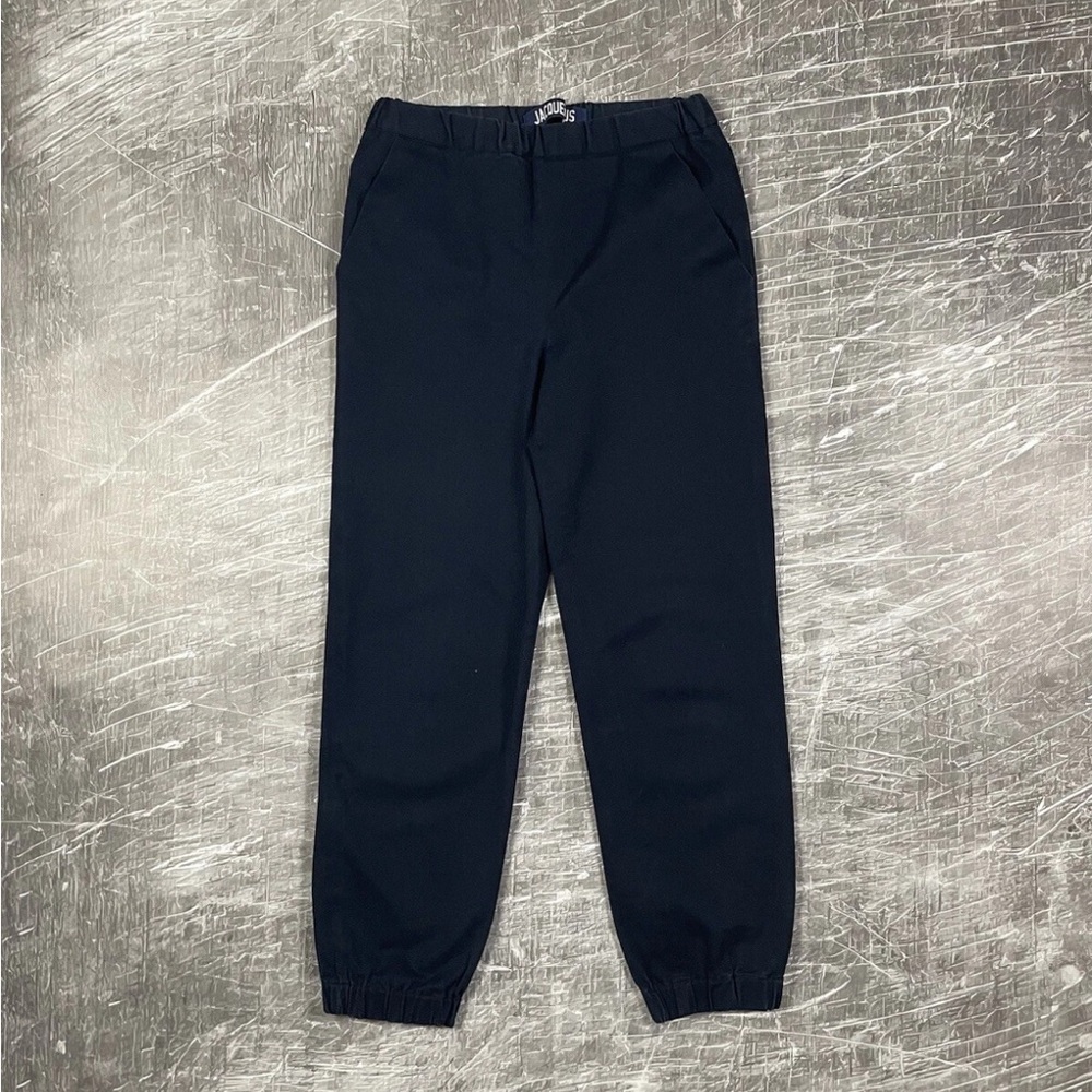 Jacquemus Navy Sweatpants Relaxed Fit Joggers